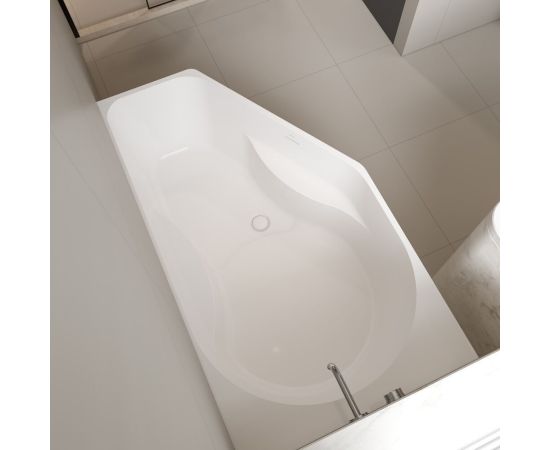 Акриловая ванна ABBER AB9505 L белая_, изображение 3