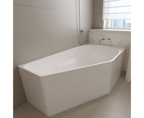 Акриловая ванна ABBER AB9505 R белая_
