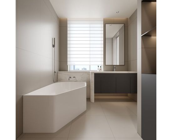 Акриловая ванна ABBER AB9505 R белая_, изображение 2