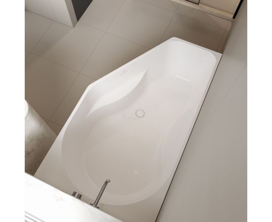 Акриловая ванна ABBER AB9505 R белая_, изображение 3