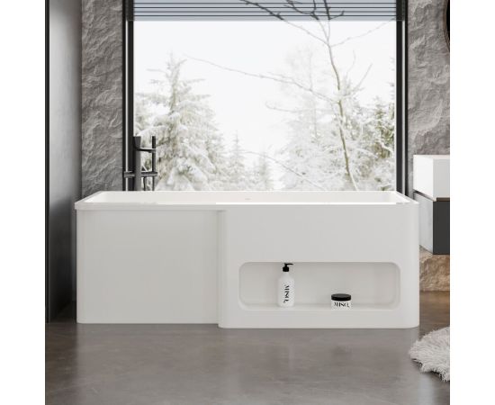 Акриловая ванна ABBER AB9506 белая_