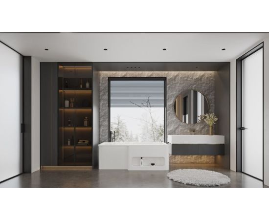 Акриловая ванна ABBER AB9506 белая_, изображение 2