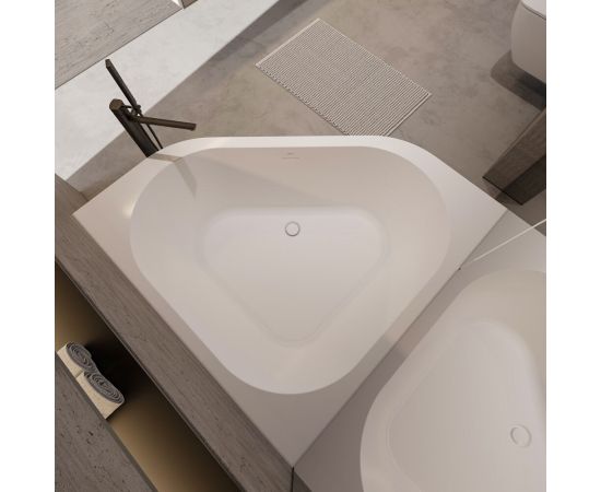 Акриловая ванна ABBER AB9507-1.3 белая_, изображение 3