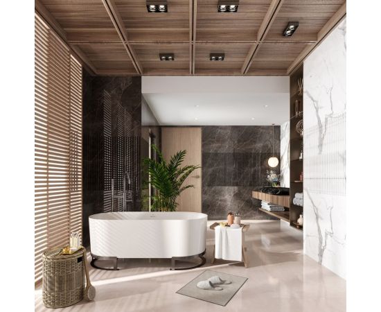 Акриловая ванна ABBER AB9510 белая_, изображение 2