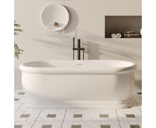 Акриловая ванна ABBER AB9515 белая_