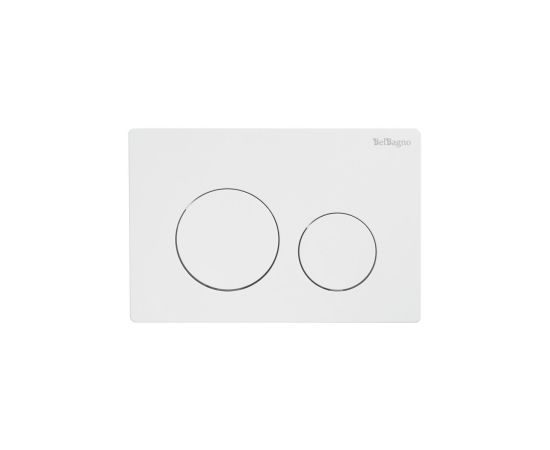 Кнопка смыва BelBagno BB-03C-BL белый глянец_