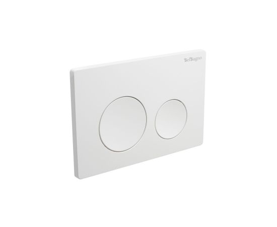 Кнопка смыва BelBagno BB-03C-BL белый глянец_, изображение 2