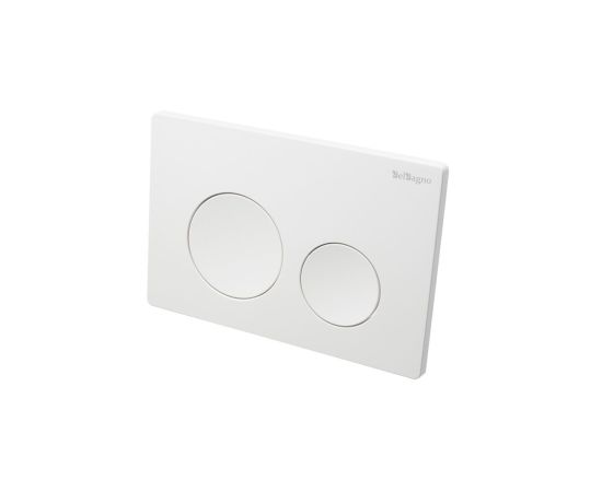 Кнопка смыва BelBagno BB-03C-BL белый глянец_, изображение 3