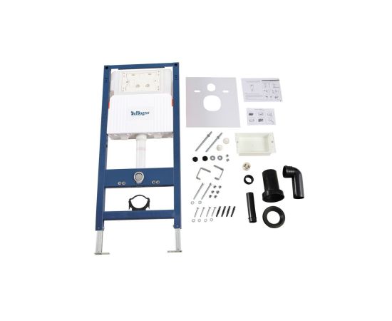 Инсталляция для унитазов в комплекте с кнопкой смыва BelBagno BB-101-M-BR_, изображение 12