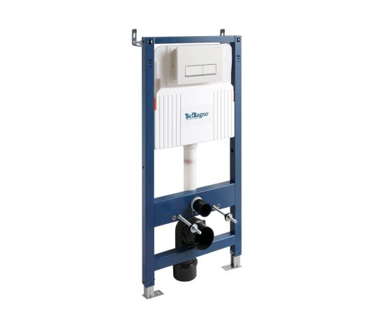 Инсталляция для унитазов в комплекте с кнопкой смыва BelBagno BB-101-M-BR_, изображение 2