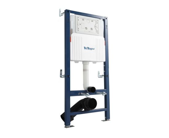 Инсталляция для унитазов сборная из двух частей фронтальное управление для механической кнопки BelBagno BB-109-M-C_, изображение 4