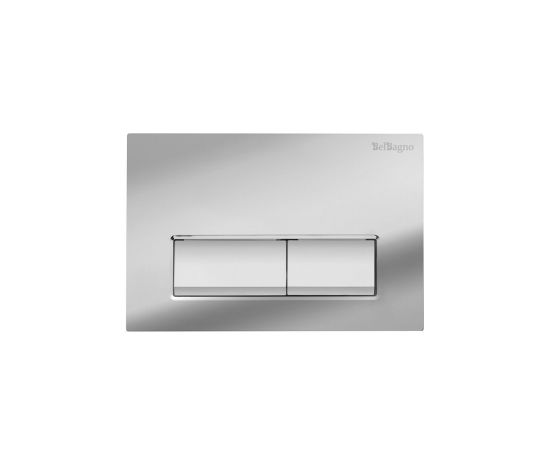 Кнопка смыва BelBagno BB-15R-CRM хром_