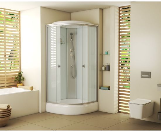 Душевая кабина Niagara Eco E100/26/MT 100х100х215 см_, изображение 3