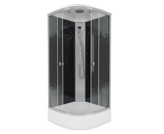 Душевая кабина Niagara Eco E80/26/BLACK 80х80х215 см_, изображение 2