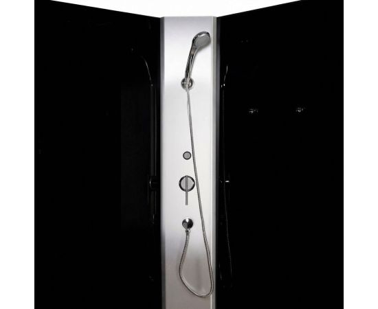 Душевая кабина Niagara Eco E100/26/BLACK 100х100х215 см_, изображение 4