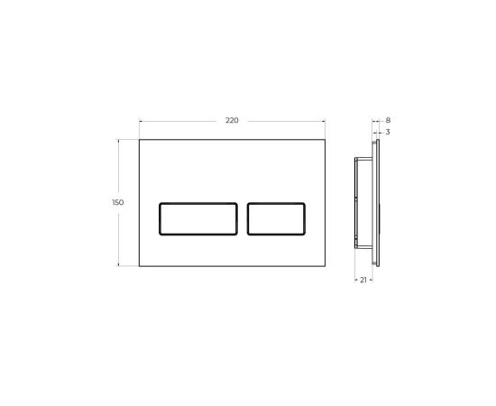 Кнопка смыва CEZARES LUX-GB-2-BORO_, изображение 7