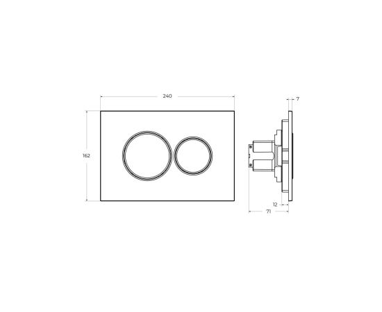 Кнопка смыва CEZARES PN1-BTN-IN_, изображение 3