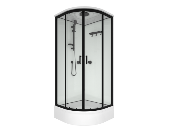 Душевая кабина Triton Прайм-Блэк М3 90х90В_