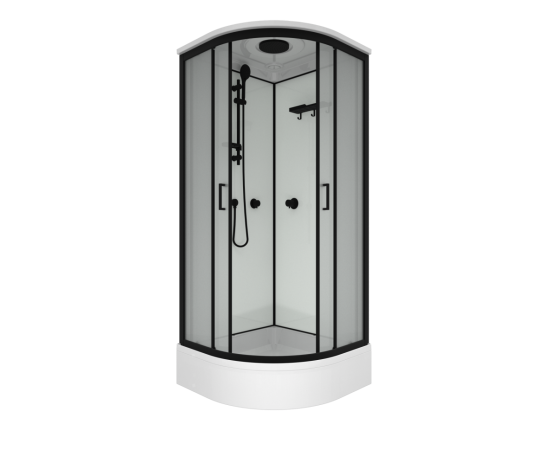 Душевая кабина Triton Прайм-Блэк-Вельвет М3 90х90В_, изображение 2