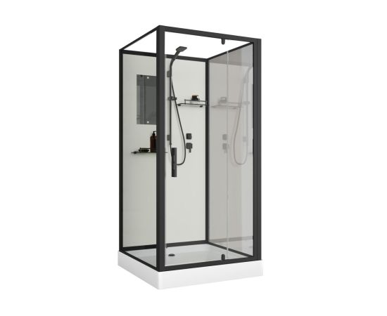 Душевая кабина Niagara Standart ST100/15Q/BL/BK 100х100х200 см_