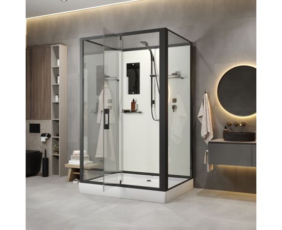 Душевая кабина Niagara Standart ST100/80/15Q/BL/BK 100х80х200 см_, изображение 3