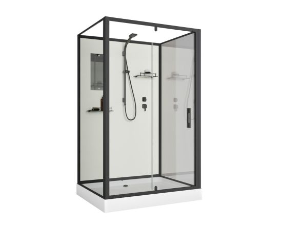 Душевая кабина Niagara Standart ST120/90/15Q/BL/BK 120х90х200 см_