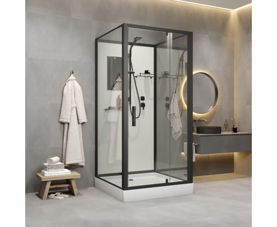 Душевая кабина Niagara Standart ST80/15Q/BL/BK 80х80х200 см_, изображение 4