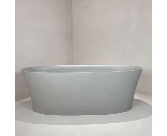 Ванна из искусственного камня ABBER Stein AS9683MC бетон матовая_, изображение 6