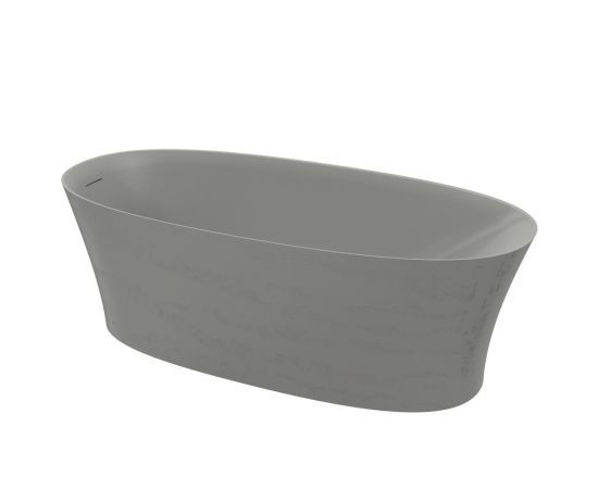 Ванна из искусственного камня ABBER Stein AS9683MC бетон матовая_, изображение 5