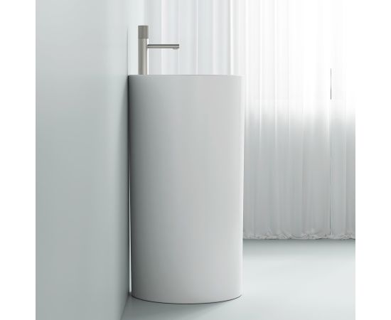 Раковина отдельностоящая ABBER Bequem AC2132 белая_