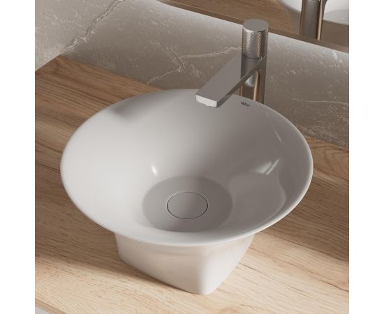 Раковина накладная ABBER Bequem AC2125 белая_