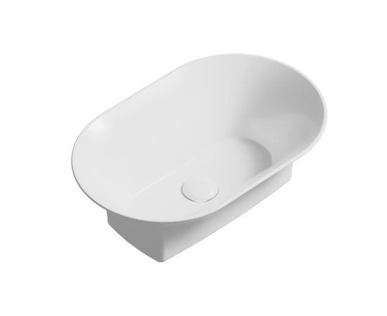 Раковина накладная ABBER Bequem AC2119 белая_, изображение 2