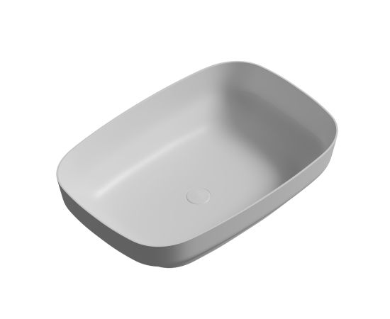 Раковина накладная ABBER Rechteck AC2221 белая_, изображение 2