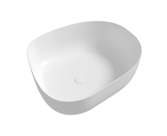 Раковина накладная ABBER Bequem AC2124 белая_, изображение 2