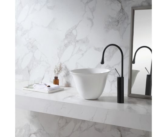 Раковина накладная ABBER Bequem AC2122 белая_, изображение 2