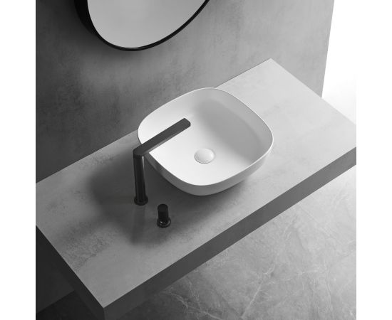 Раковина накладная ABBER Bequem AC2123 белая_, изображение 5