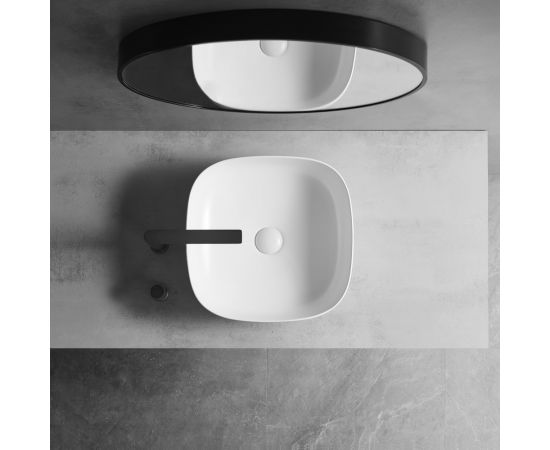 Раковина накладная ABBER Bequem AC2123 белая_, изображение 6