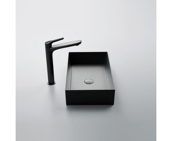 Раковина накладная ABBER Rechteck AC2220MB черная матовая_, изображение 3