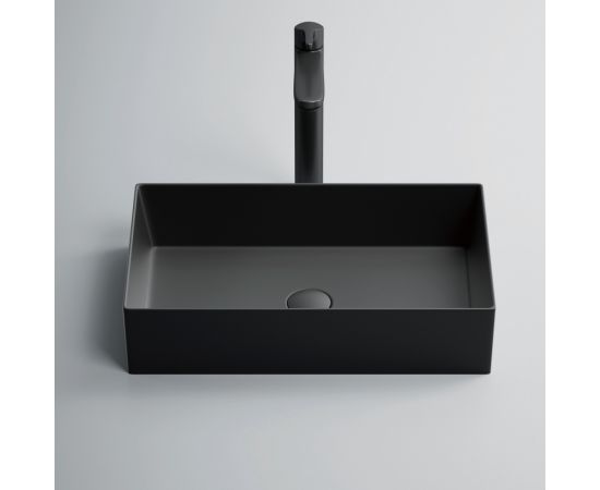 Раковина накладная ABBER Rechteck AC2220MB черная матовая_, изображение 5