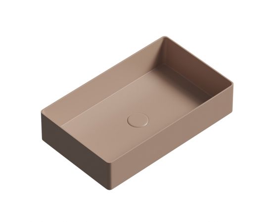 Раковина накладная ABBER Rechteck AC2220MK хаки матовая_