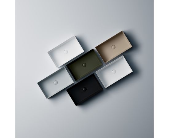 Раковина накладная ABBER Rechteck AC2220MW белая матовая_, изображение 2