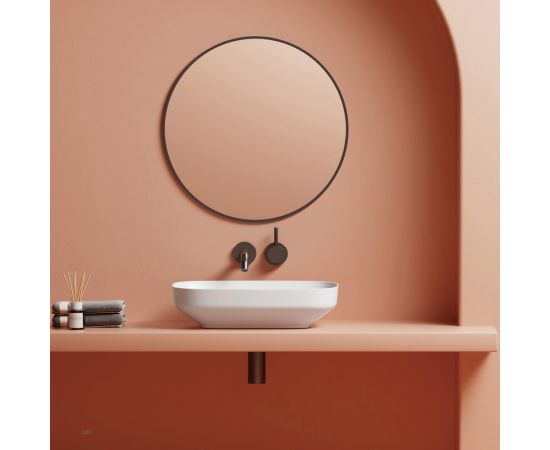 Раковина накладная ABBER Rechteck AC2221 белая_, изображение 5