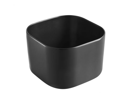 Раковина накладная ABBER Rechteck AC2222MB черная матовая_