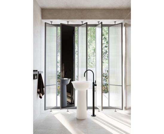 Раковина отдельностоящая ABBER Stein AS2552 белая матовая_, изображение 3