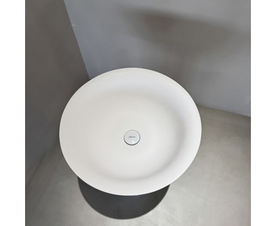 Раковина отдельностоящая ABBER Stein AS2552 белая матовая_, изображение 8