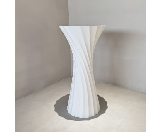 Раковина отдельностоящая ABBER Stein AS2554 белая матовая_, изображение 5