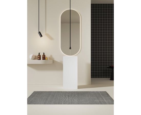 Раковина отдельностоящая ABBER Stein AS2556 белая матовая_, изображение 5