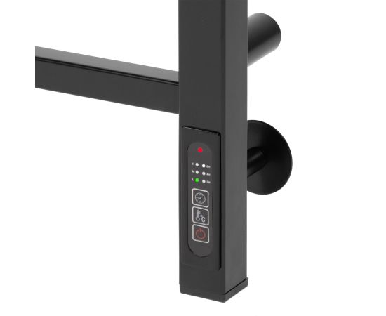 Полотенцесушитель Royal Thermo Axel П6 500х800 электро (встроенный диммер) черный_, изображение 5