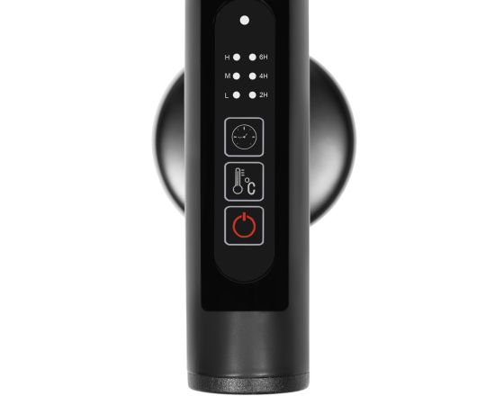 Полотенцесушитель Royal Thermo Classic black П6 450х650 электро (new встроенный диммер)_, изображение 5