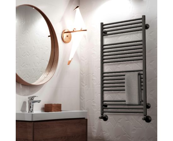 Полотенцесушитель Royal Thermo Casa П14 500х800 электро (встроенный диммер) черный_, изображение 3